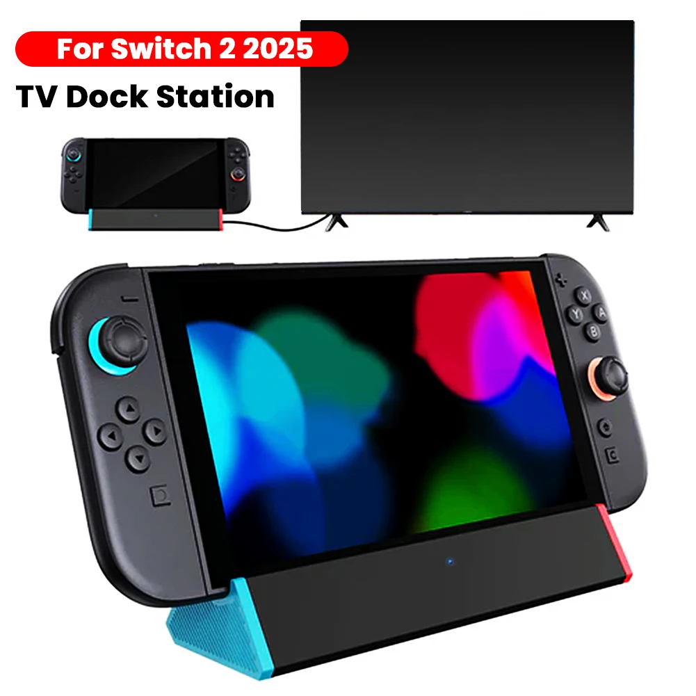 Base de Carga para TV, Estación de Acoplamiento Portátil para Nintendo Switch2 2025