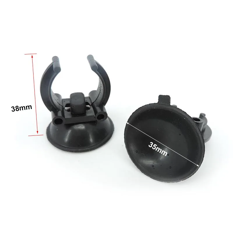 5 uds ventosas negras luces LED soporte de calefacción varillas Clip acuario pecera ventosa para tubo de línea de aire cable M - imagen 5