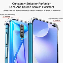 Xiaomi Redmi K30 Pro Funda Airbag 5G Silicona Transparente Antigolpes