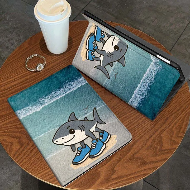 Tralalero Tralala capuchino para Honor Tab Pad MagicPad Tablet 6 7 8 9 10 13 V7 V8 X8a X9a X9 X8 GT GT2 Pro funda para tableta - imagen 2