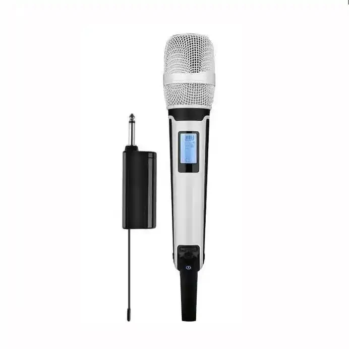 SKM9000 Micrófono dinámico inalámbrico UHF profesional Micrófono de metal para Karaoke DJ - imagen 5