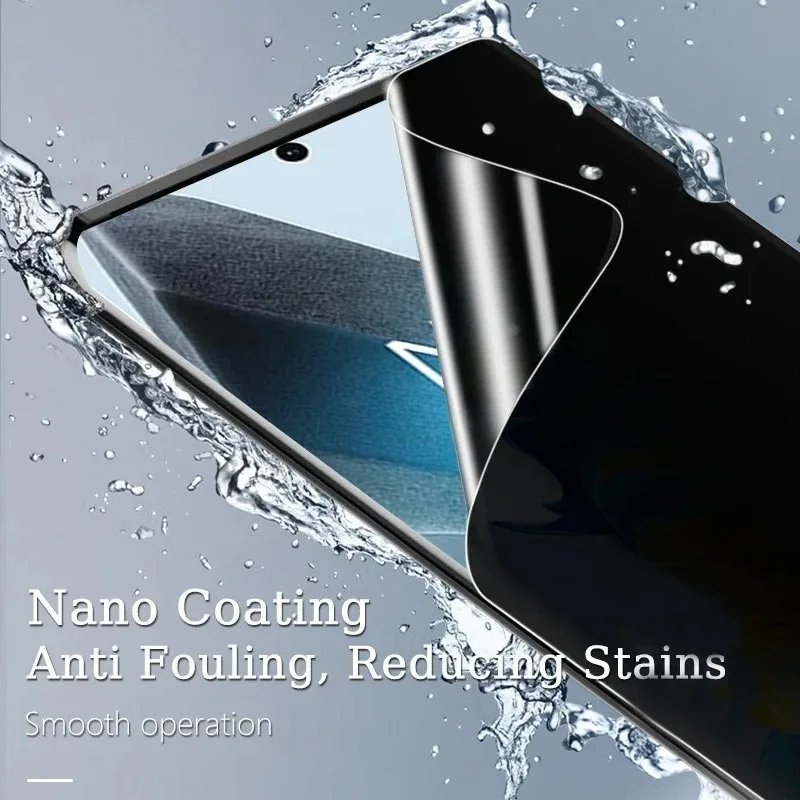 Película de hidrogel antiespía para OnePlus 13Pro 12 11 10 9RT 5G E 13T 12R 11R, Protector de pantalla de privacidad curvo para Ace 5 3 2 Pro, 1-3 uds. - imagen 3