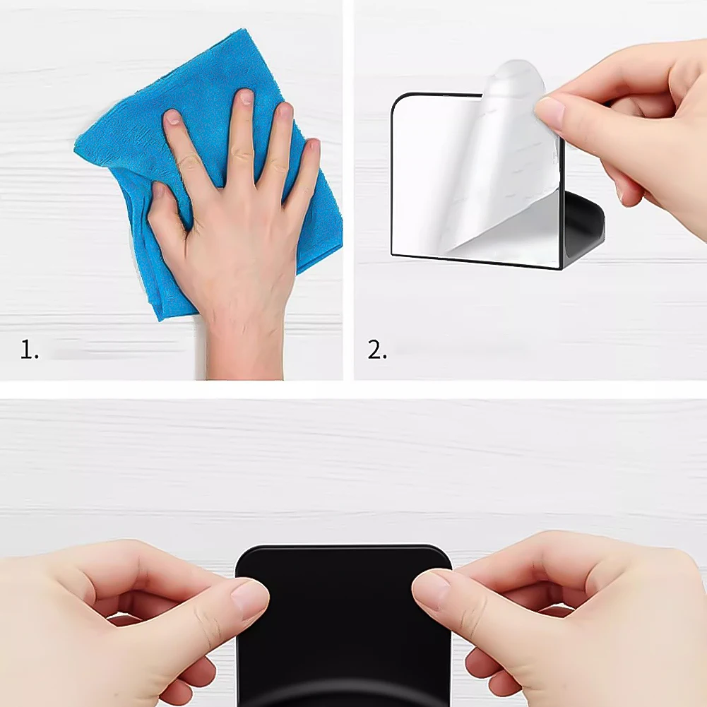 Soporte Universal adhesivo para auriculares, colgador de montaje en pared para escritorio o PC, sin daños - imagen 4