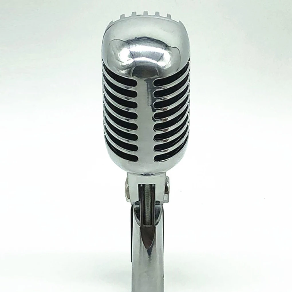 Micrófono dinámico Vintage para actuación en escenario, micrófono KTV para hablar y hablar - imagen 4