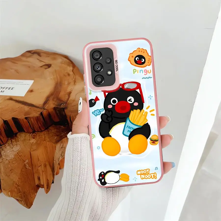 Funda para Xiaomi Redmi A1 A2 Plus 9C 12C 13C A5 14C 10C 9T K60 funda trasera de teléfono dibujos animados lindo invierno P-ingu - imagen 5