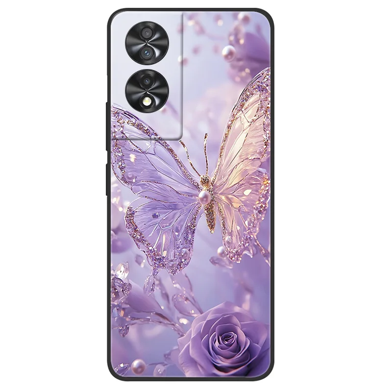 Para TCL 40 NxtPaper 4G funda trasera de silicona mate suave de mármol para TCL 40 NxtPaper 4G carcasa de teléfono de cobertura completa 6,78 ''Capa - imagen 2