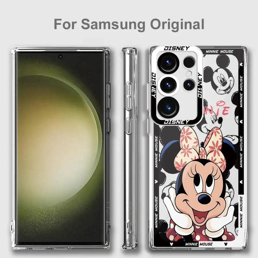 Disney funda de teléfono de Mickey Mouse para Galaxy note 20, 20Ultra, S21, S23, S22, S20, S24 Plus, S20, S23, S22, S21, S24, S23 Ultra, S20, S23, S21 FE - imagen 5