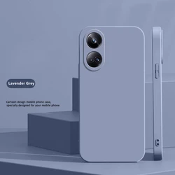 OPPO A78 Funda Silicona Líquida TPU – Protección Suave