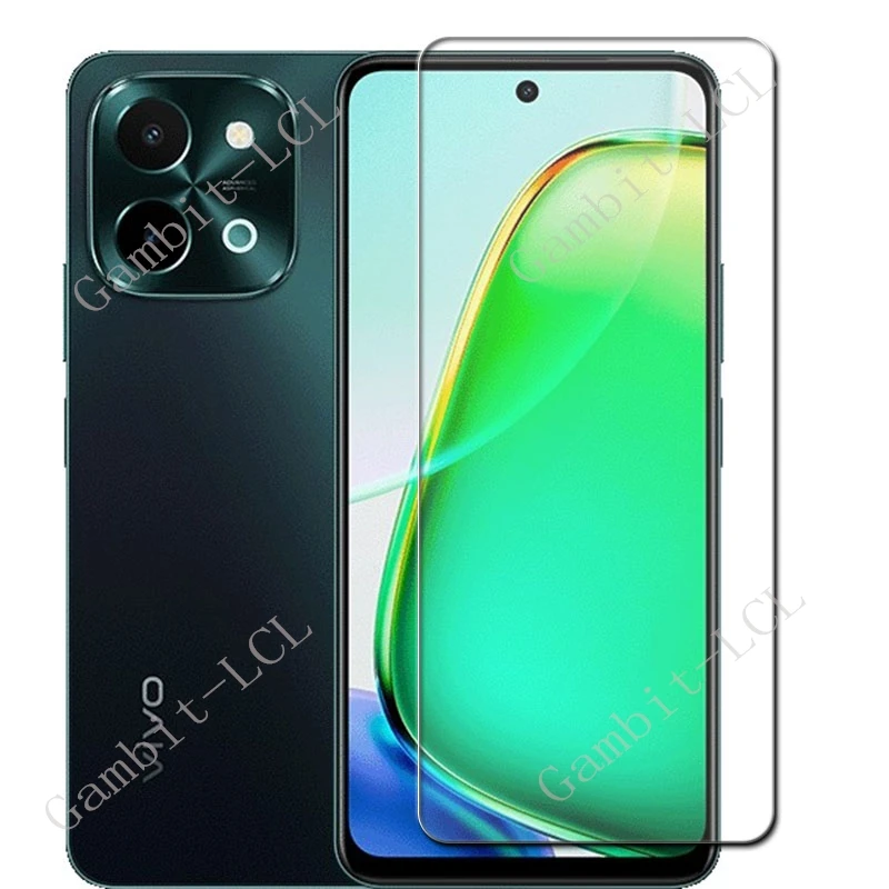 3 uds 9H Original para Vivo Y28 4G Protector de vidrio templado en VivoY28 Y 28 VivoY284G 6,68 "película protectora de pantalla - imagen 2