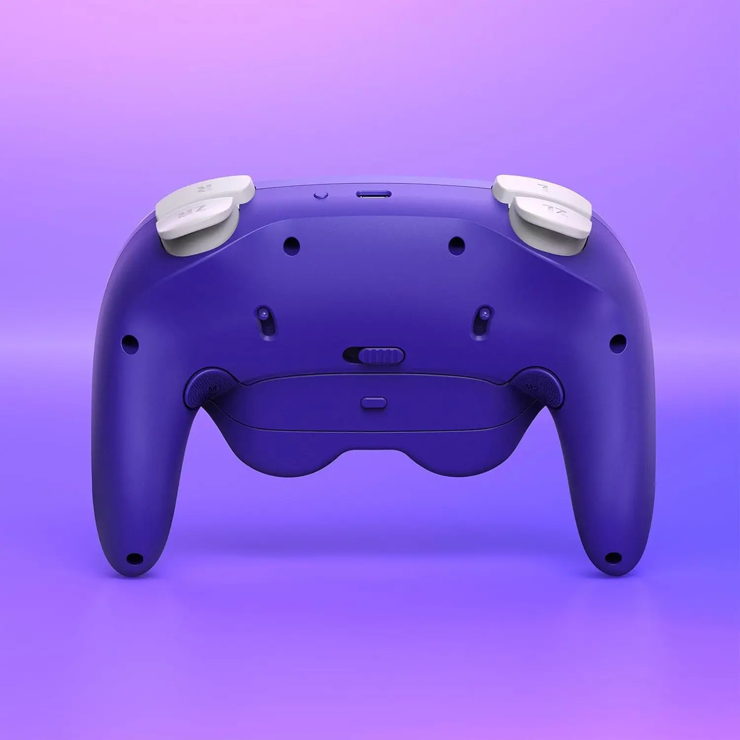 Controlador de juego NYXI Warrior Gamecube Bluetooth, mando inalámbrico morado para Gamecube/WII/Switch2/Switch OLED/Switch Lite/PC - imagen 5