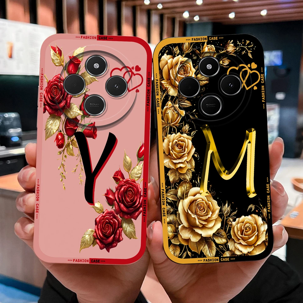 Funda para Redmi 14C 14R / Xiaomi Poco C75 4G 5G letras creativas Funda de teléfono suave de alta calidad para Redmi14C 14R / Poco C 75 - imagen 2