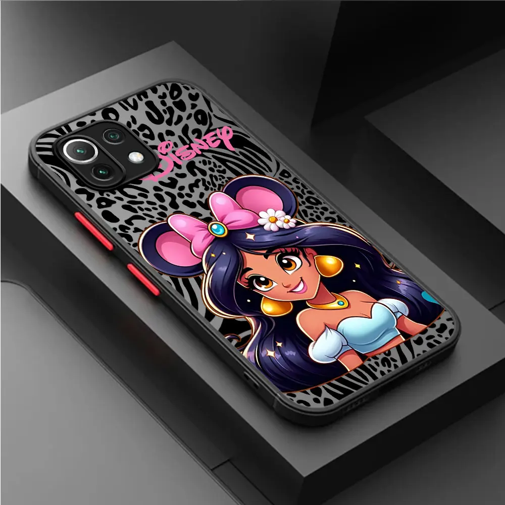 Funda de teléfono de princesa de Disney para Xiaomi Mi 9T Pro 10T Pro 11 Lite 5G 11T Pro 11T 12 12X 12T Pro 13 Pro 13 Lite 14 Pro - imagen 5