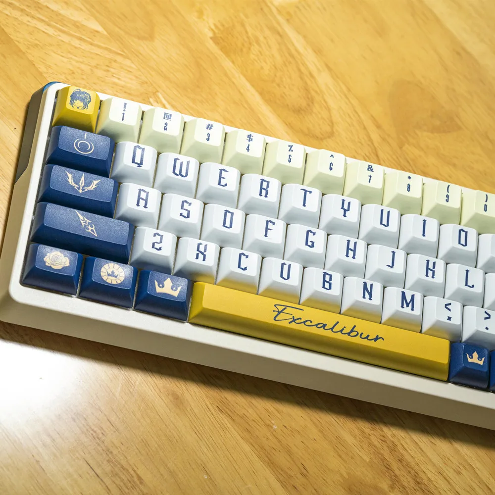 Altolia Knight King Keycap DIY diseño personalizado 142 teclas perfil KCA PBT tinte subcama para teclado mecánico MX Switch - imagen 4
