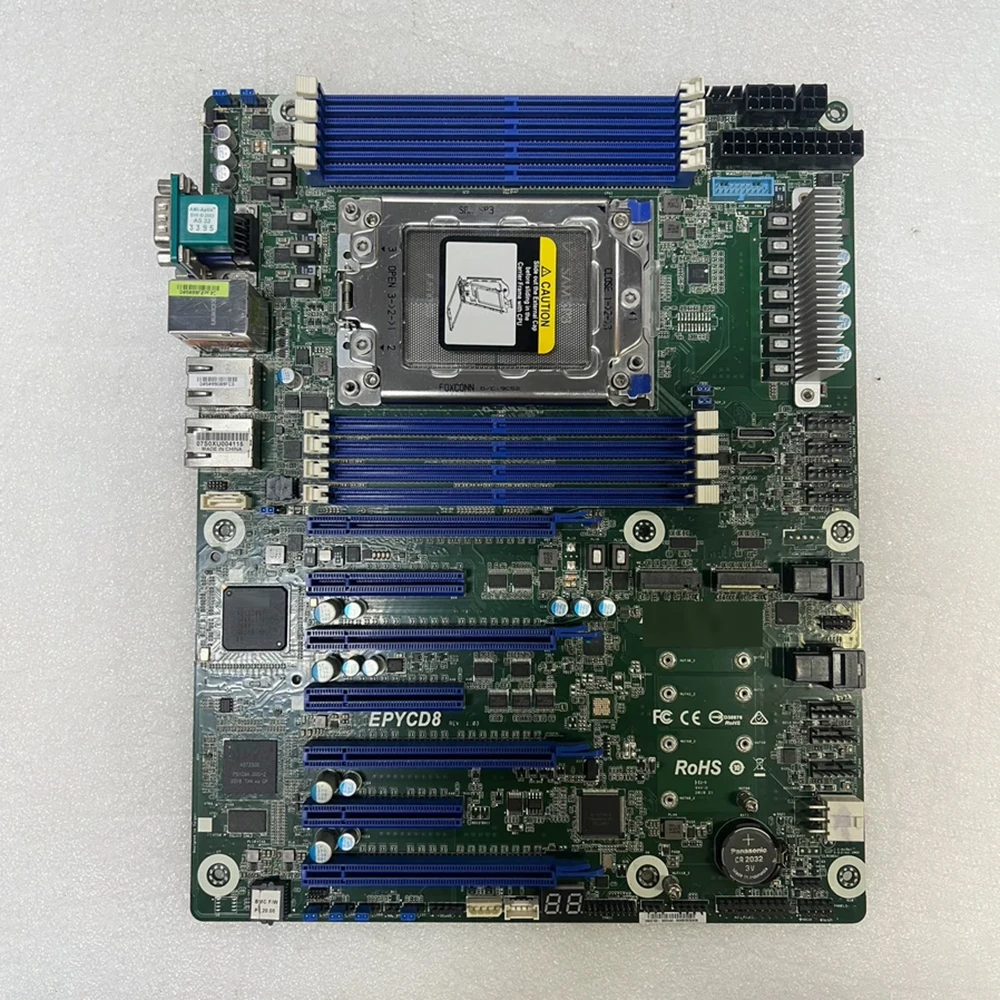 Placa base de servidor EPYCD8 DDR4 SATA3 PCIe3.0 LGA4094 Familia de procesadores serie EPYC 7002/7001 - imagen 5