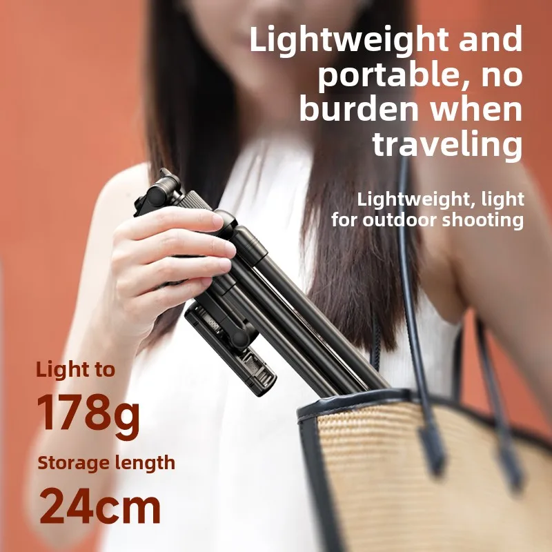 Trípode Flexible de pulpo, soporte extensible para palo de Selfie con control remoto inalámbrico Bluetooth para IPhone, Samsung, teléfono Android, monopié - imagen 4