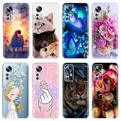 Funda Silicona Xiaomi Mi 12 Lite – TPU trasera elegante Antigolpes