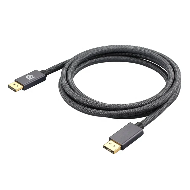 Cable DisplayPort 8K 1,4 240Hz, Cable DP 2m 3m 8K@60Hz,4K@144Hz,Cable de puerto de pantalla trenzado chapado en oro para monitor de juegos de computadora portátil - imagen 5