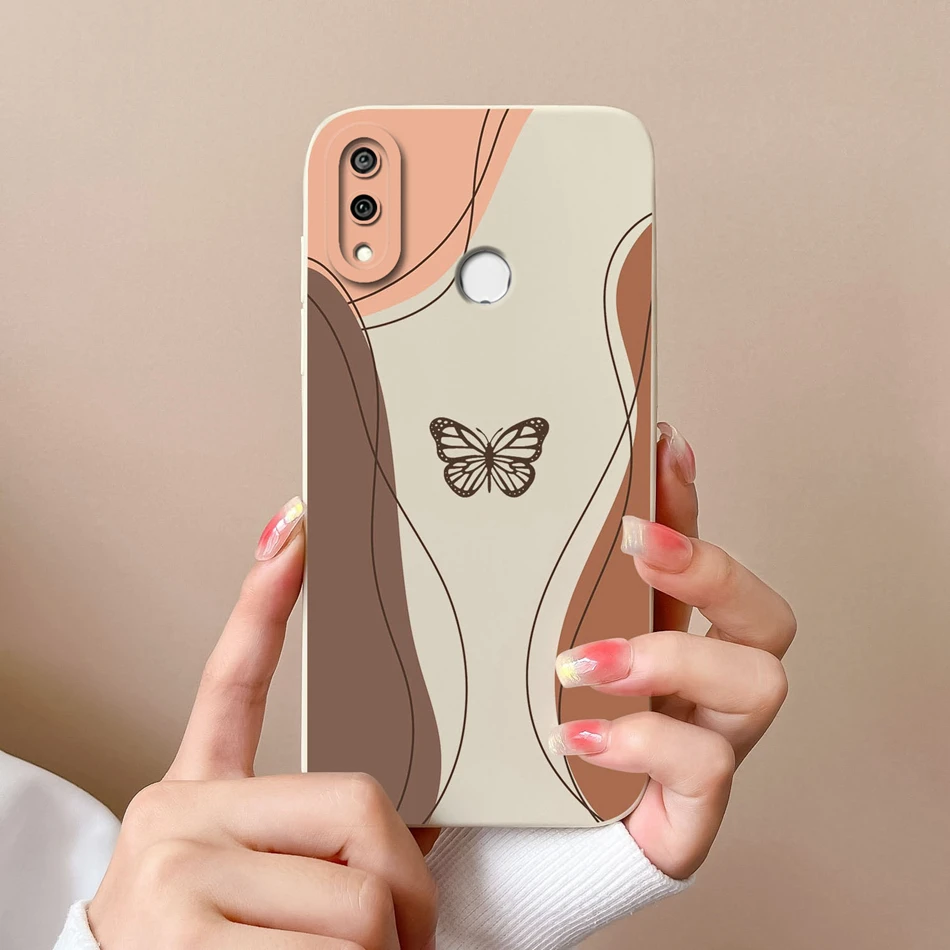 Para Huawei Y9 Prime Y9S Y9A Funda nuevo diseño suave silicona líquida protección de cámara fundas de teléfono para Huawei Y9 2019 Y 9 Funda - imagen 4