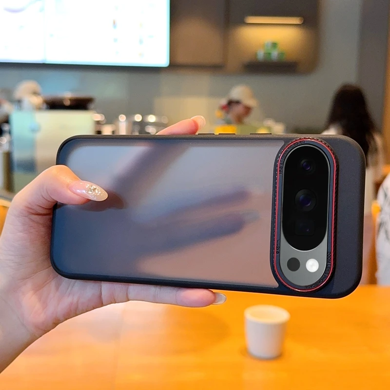 Para Google Pixel 10 Pro XL funda dura transparente mate a prueba de golpes funda protectora trasera para Google Pixel 10 10Pro XL Shell - imagen 3