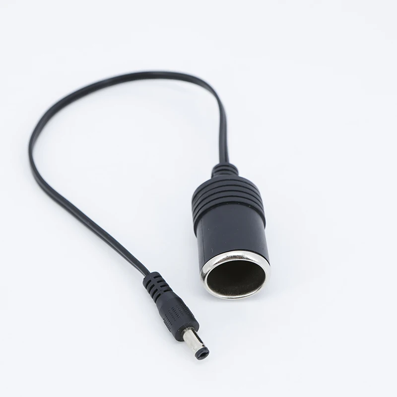 Enchufe de encendedor de cigarrillos de coche a cable de extensión de alimentación macho/hembra DC5521 de 5,5 mm x 2,1 mm - imagen 4