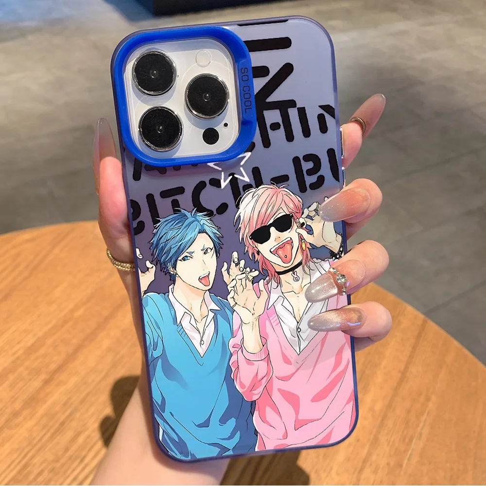 Ayato Yuri Y-Yarichin funda de teléfono para Xiaomi Redmi 15 15C 14C 13C 12C 13 12 10 A1 A2 A3 A5 9T 9A K60 K40 4G 5G cubierta trasera mate - imagen 4