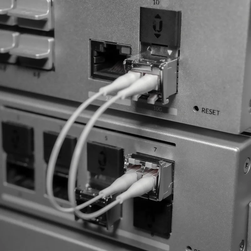 Puente de fibra corta de 0,1 m 20/30/10cm 10 Uds OM1 OM2 OM3 cable de fibra óptica de un solo núcleo SC a FC-SC-LC-ST fibra trasera FTTH ELINK - imagen 5