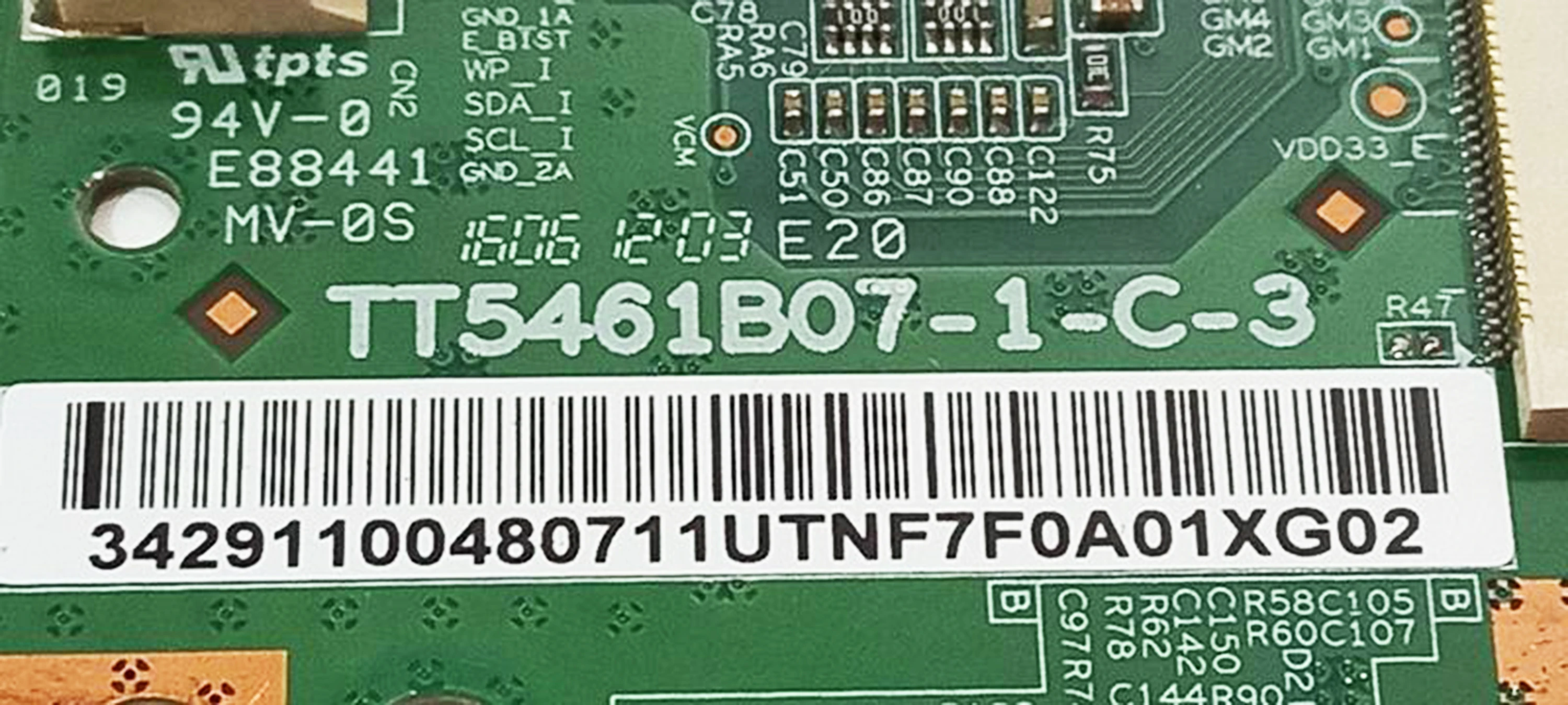 Placa lógica de TV TT5461B07-1-C-3 t-con, para UE55K5670AKXZT, UA55M6500AKXXA, UE55M6305AK, UE55K5670AK, UA55M6500AK, 55 pulgadas - imagen 2