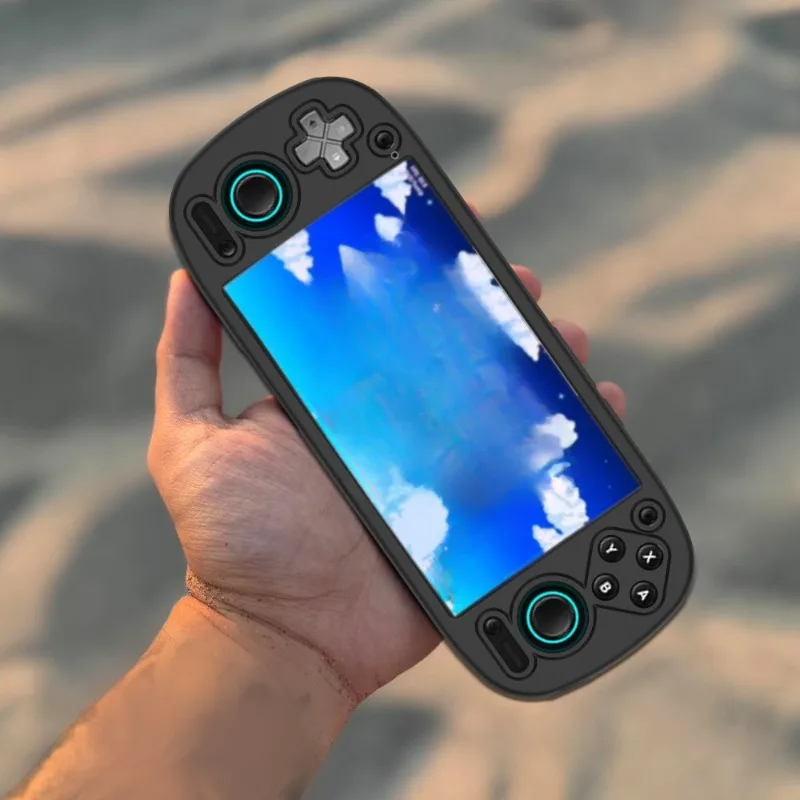 Para Retroid Pocket 5 funda de silicona consola de juegos funda de piel suave para RP5 funda protectora de agarre antideslizante antiarañazos - imagen 5