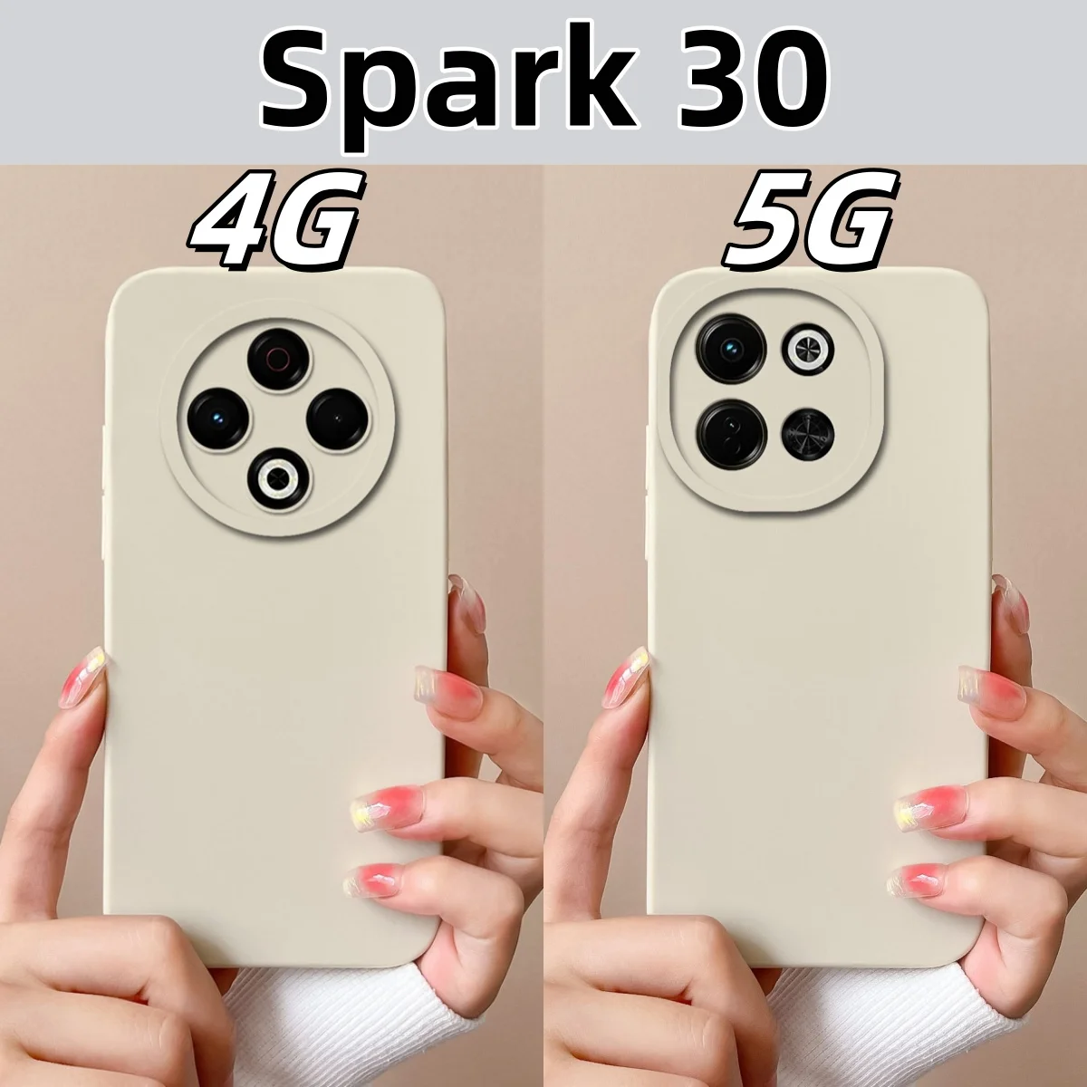 Funda de pareja para Tecno Spark 30 Pro 30C, Funda con letras mejorada, protección de cámara, Funda de silicona líquida suave para Spark 30 C 4G 5G - imagen 2