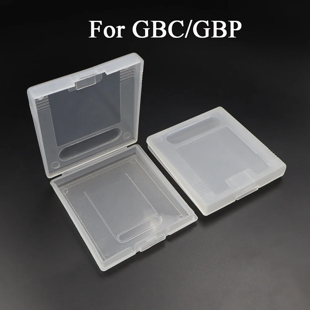 Caja de almacenamiento de juegos transparente, funda antipolvo para tarjetas, protección, caja de tarjetas de juego para Gameboy Color Pocket para GBA GBC GBP, 5 uds. - imagen 4
