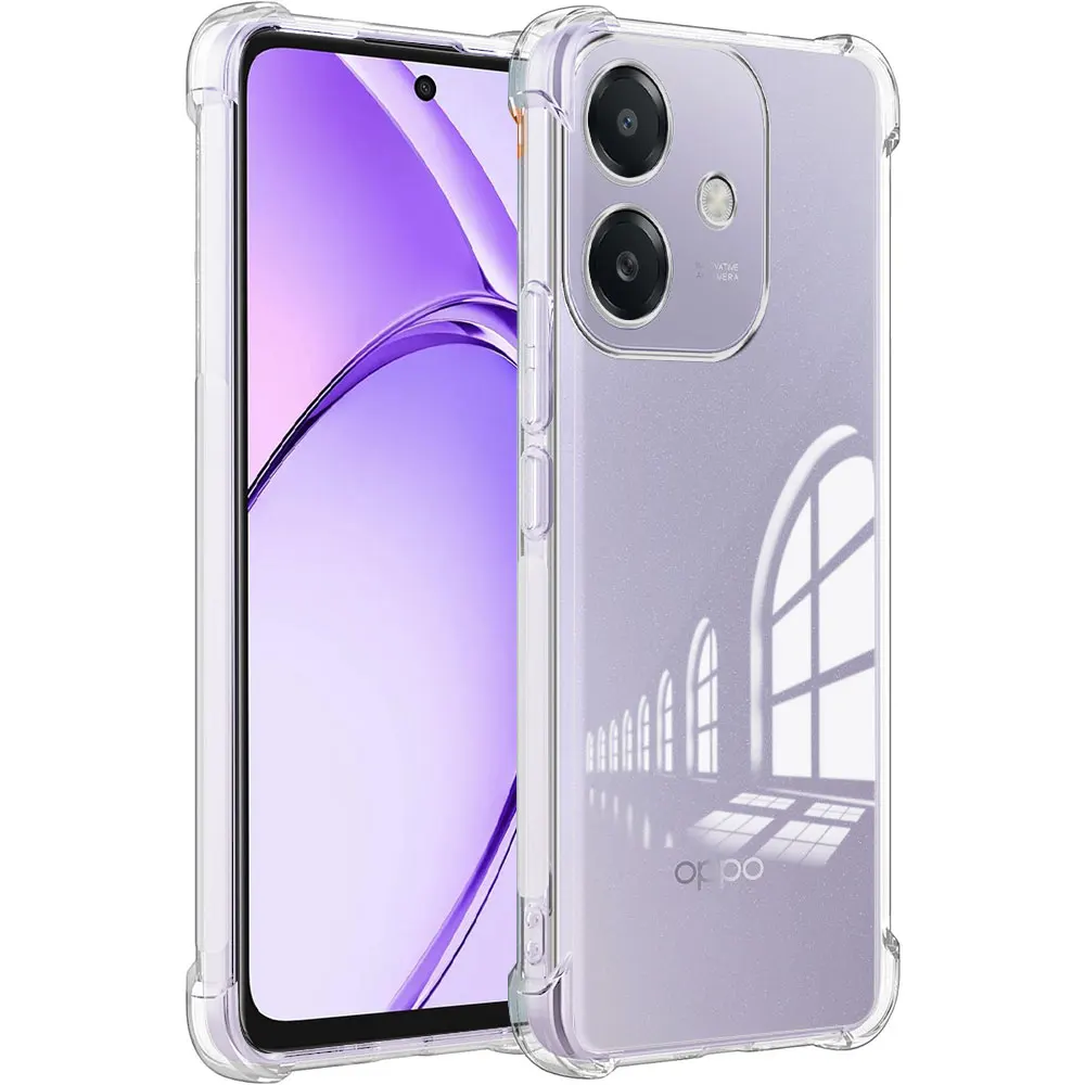 Funda de teléfono para OPPO A3 A3X 4G 5G, funda de silicona suave transparente, Airbag, parachoques a prueba de golpes para OPPO A3 Pro Global, funda trasera - imagen 3