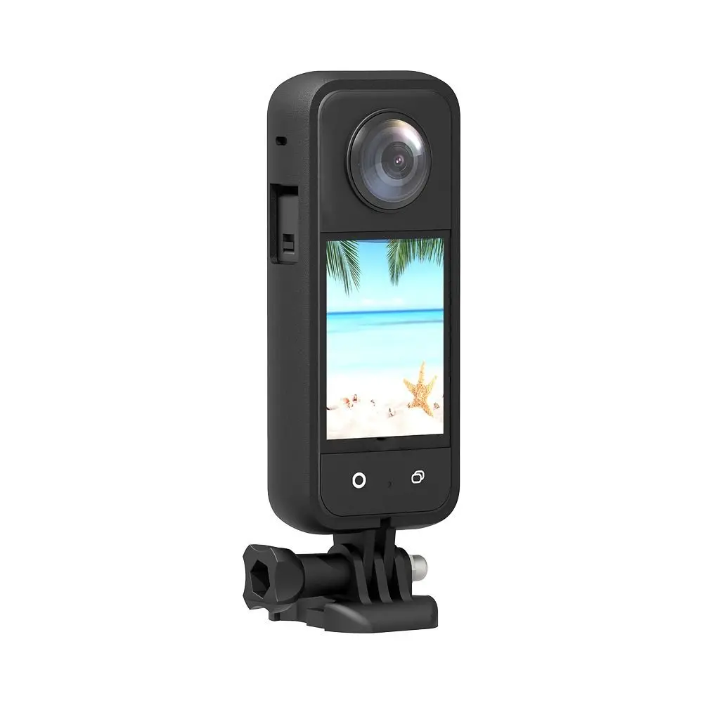 Funda de marco protector para Insta360 X3, soporte de caja de borde, adaptador de trípode, soporte de expansión - imagen 4