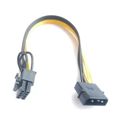 Cable Molex a PCIe 6/8 pines - Adaptador Alimentación GPU