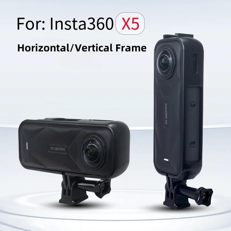 Marco de disparos horizontales y verticales, carcasa resistente a caídas, funda protectora para accesorios de cámara panorámica Insta360 X5 - imagen 2