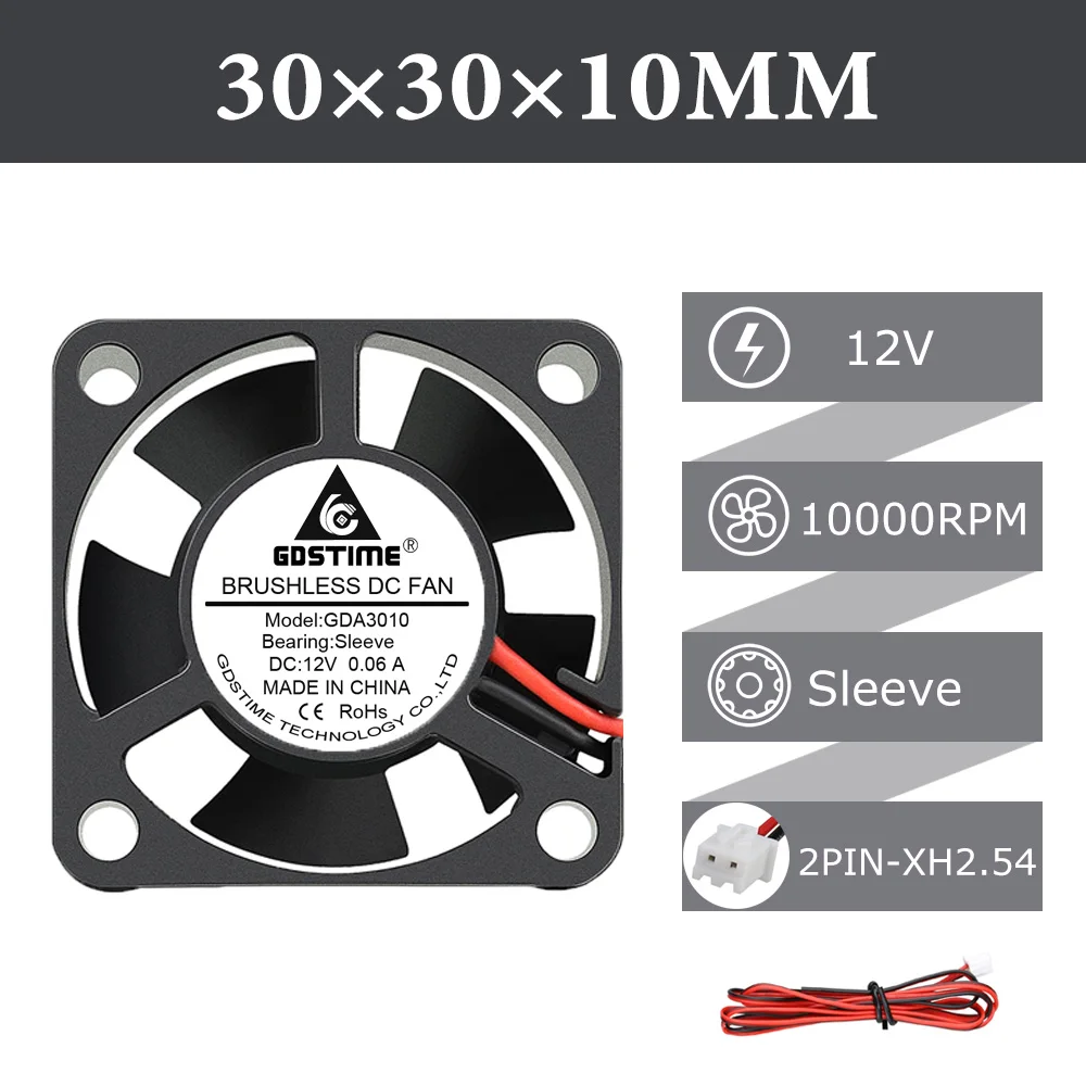 12V Sleeve 2P2.54 1M