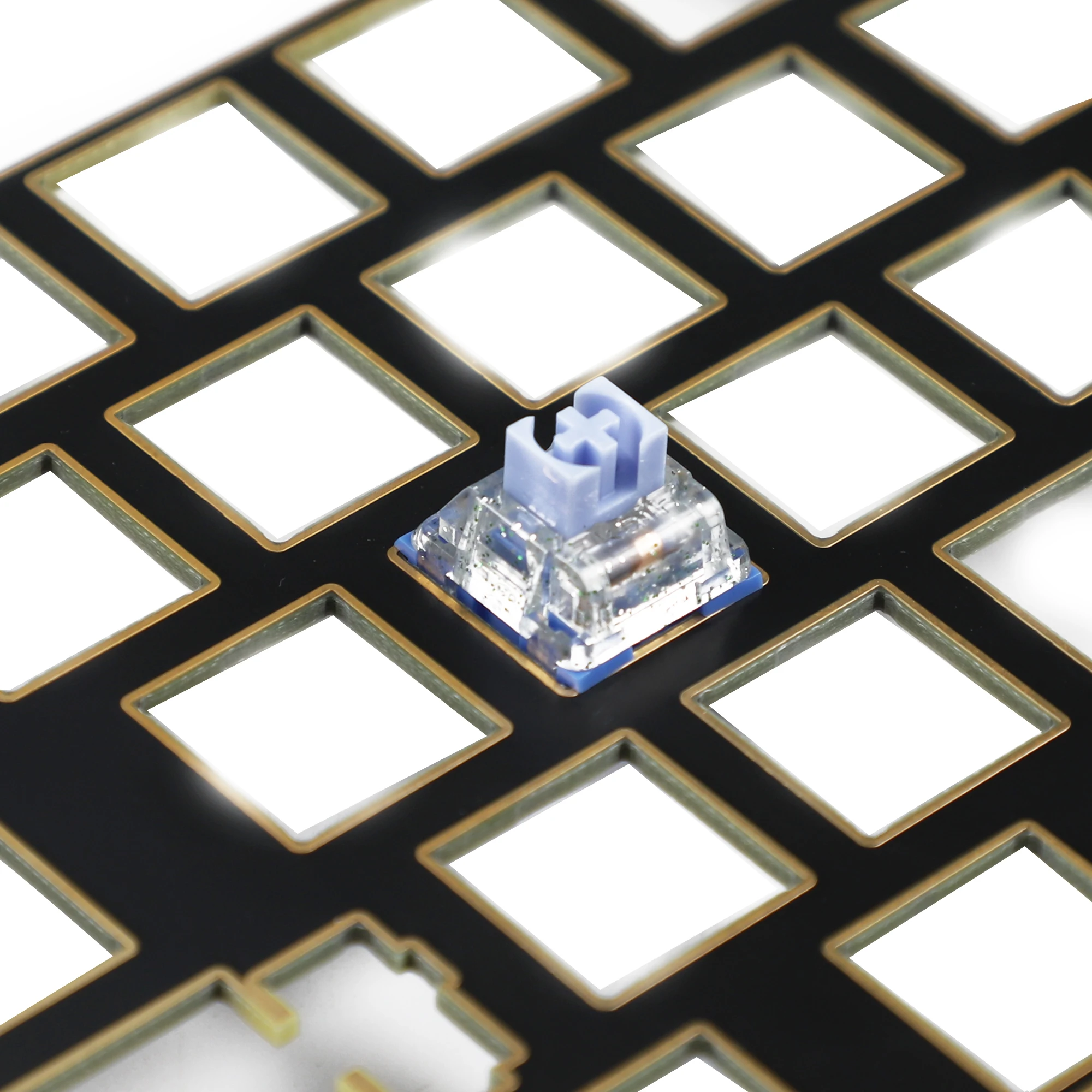 Placa de latón FR4, placa de posicionamiento, estabilizadores montados en la placa para GH60, XD64, GK64, Gk64x, GK64xs - imagen 4