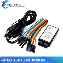 Analizador Lógico USB 24MHz 8 Canales 24MS/s Compatible ARM FPGA
