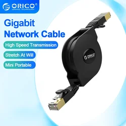 Cable de red ORICO Gigabit Ethernet retráctil para internet LAN