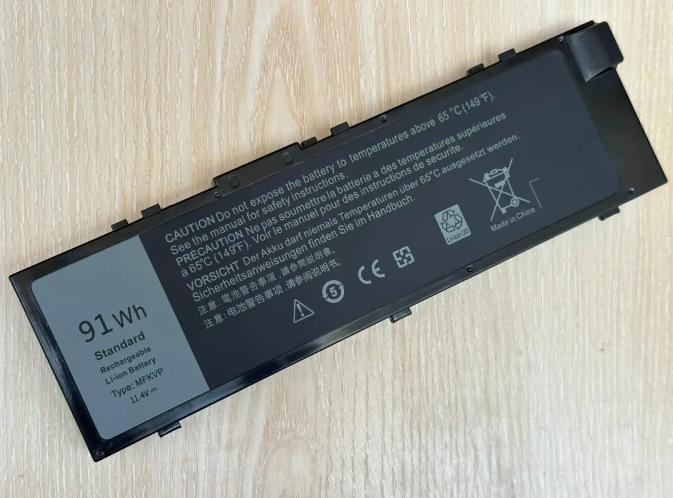 MFKVP-batería para portátil Dell Precision 7510, 7520, 7710, 7720, M7710, M7510, GR5D3, 0FNY7, M28DH - imagen 3