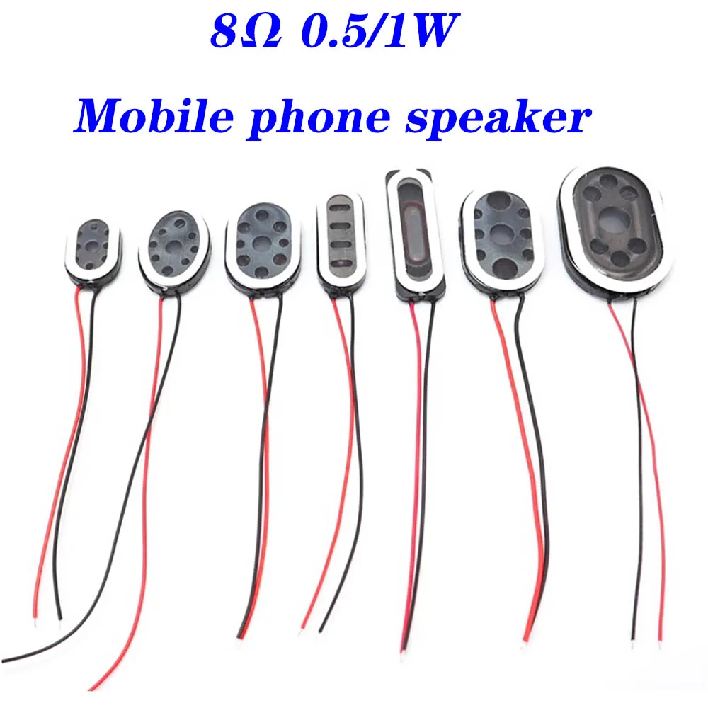 1-10 Uds altavoz teléfono tableta micro altavoz 8R 1W 8 ohm 1 vatio 1318 1510 2014 2030 2415 2209 2809 1810 conector de bocina de voz pequeña - imagen 3