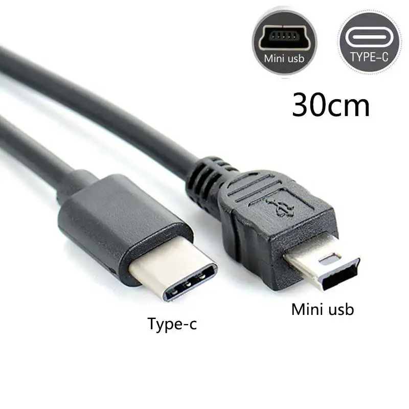 Cable OTG USB-C a mini USB BSN