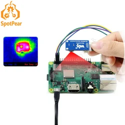 Cámara térmica Raspberry Pi MLX90640 para Arduino, ESP32 y STM32