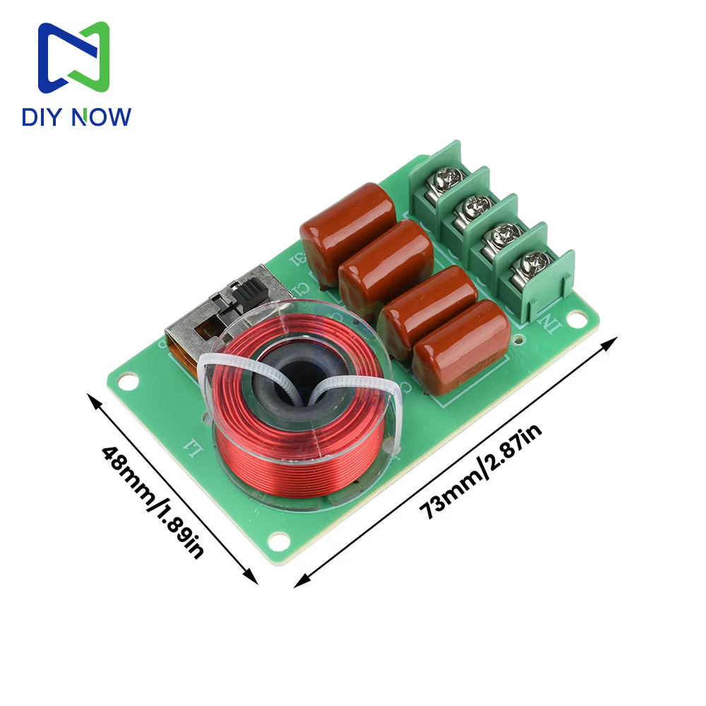 Calidad de sonido ajustable cruzada de Tweeter puro de 100W adecuada para altavoces de cine en casa módulos cruzados de coche cableado sin soldadura - imagen 3