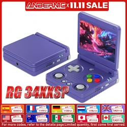 Anbernic RG34XXSP – Consola Retro Portátil Linux con Salida HDMI