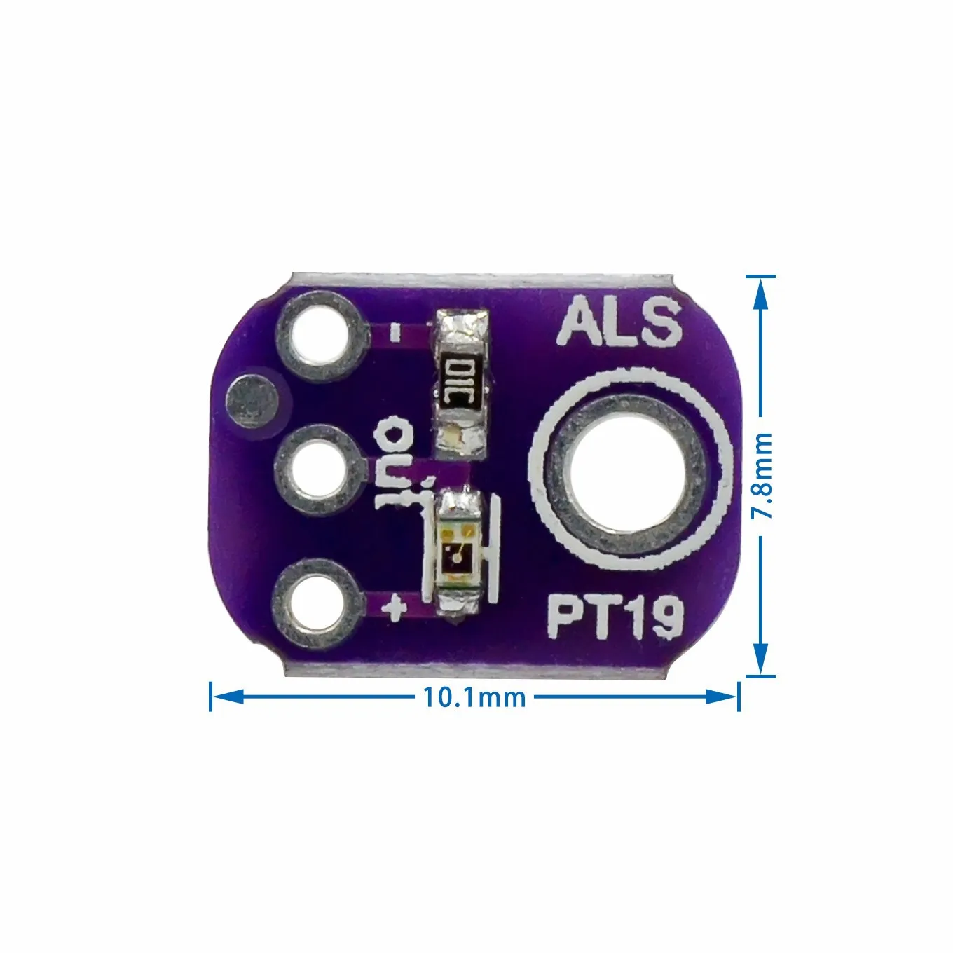 Módulo de Sensor de luz analógico de ALS-PT19, placa de ruptura de Sensor de luz de alto rango dinámico para Arduino, módulo de Sensor de luz UV de 2,5 V-5,5 V - imagen 5
