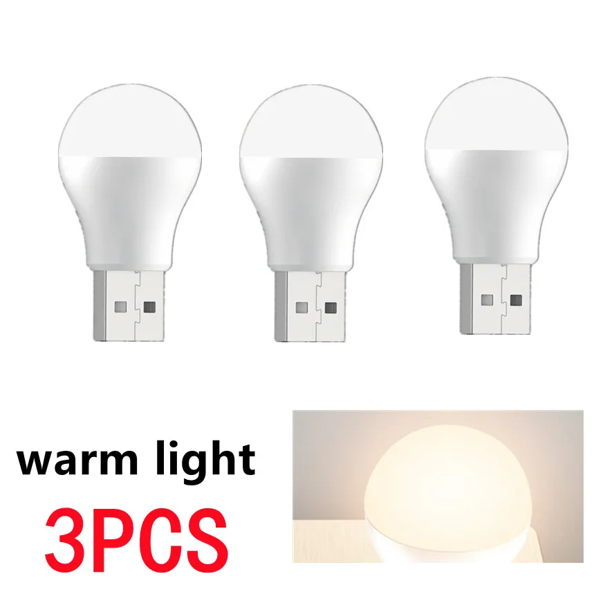 Warm Light 3pcs