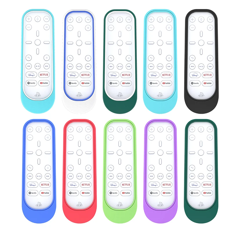 Funda de silicona para consola de juegos PS5, Control remoto, cubierta protectora a prueba de golpes, carcasa de protección completa para PS5 - imagen 5