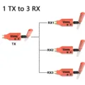 1 TX to 3 RX