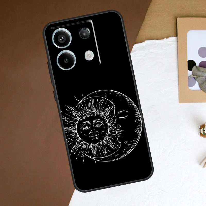 Sun Moons Star Signs Celestial funda para Xiaomi Redmi Note 13 Pro Plus Note 12 11 9 10 11S 10S 12S Redmi 13C 10C 12C - imagen 4