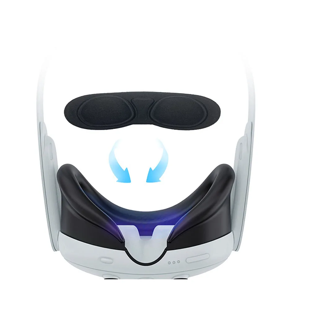 Para Meta Quest 3 auriculares Q 3 Host funda de cristal cubierta de lente película templada tapa basculante protección fuerte accesorios VR - imagen 5